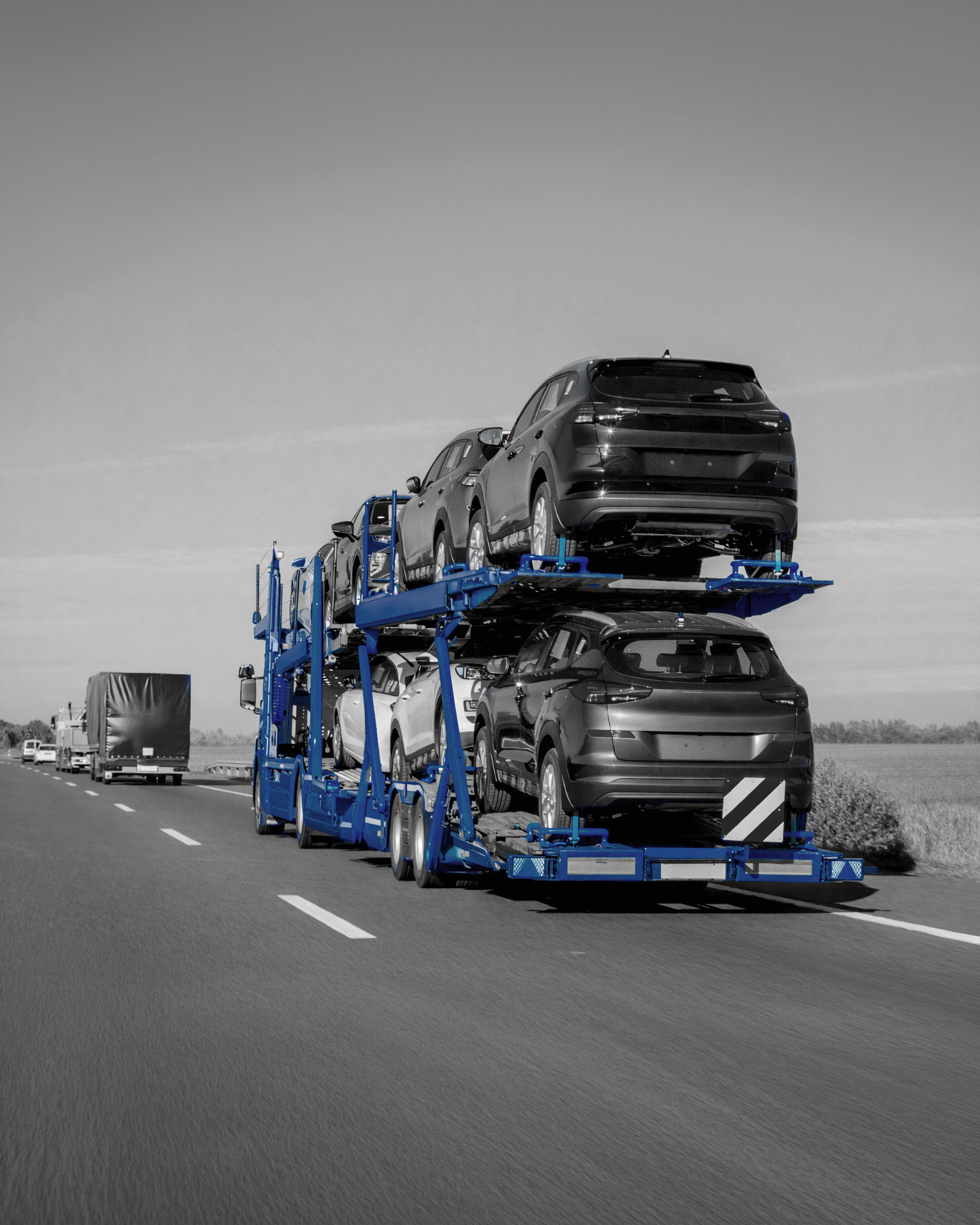 Come funziona il trasporto autoveicoli con bisarca