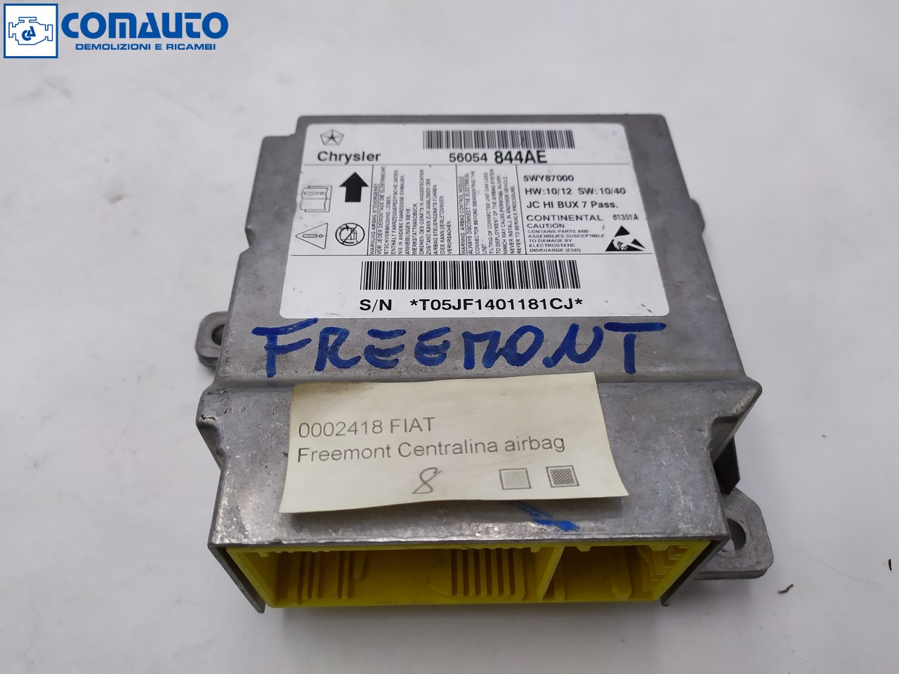 Centralina airbag FIAT FREEMONT (345_) '11