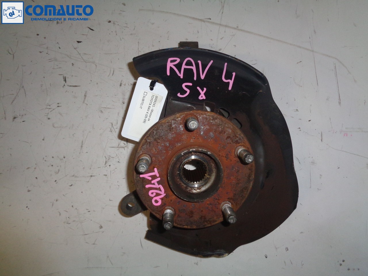Fusello sx TOYOTA RAV
