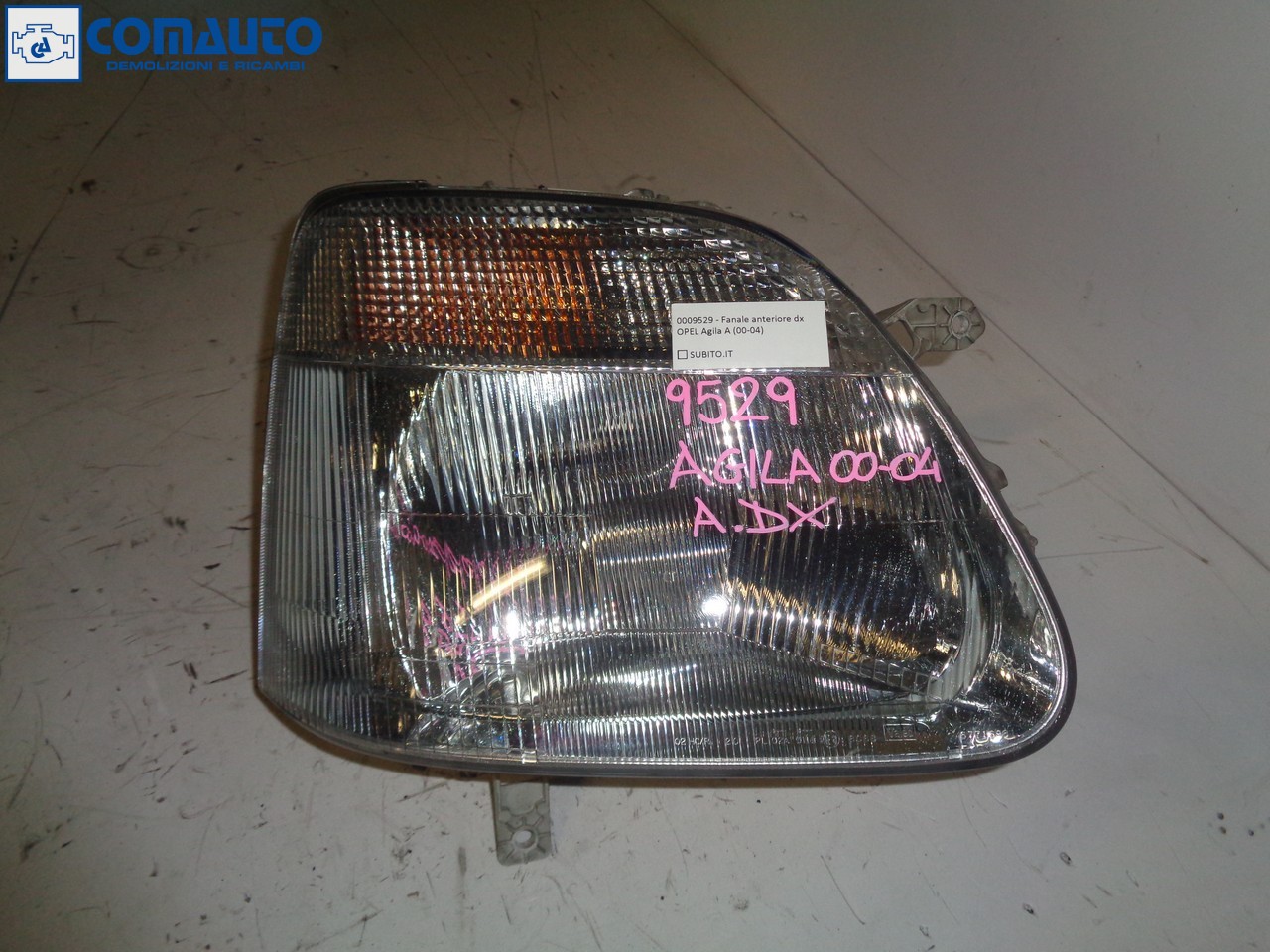 Faro ant dx OPEL AGILA