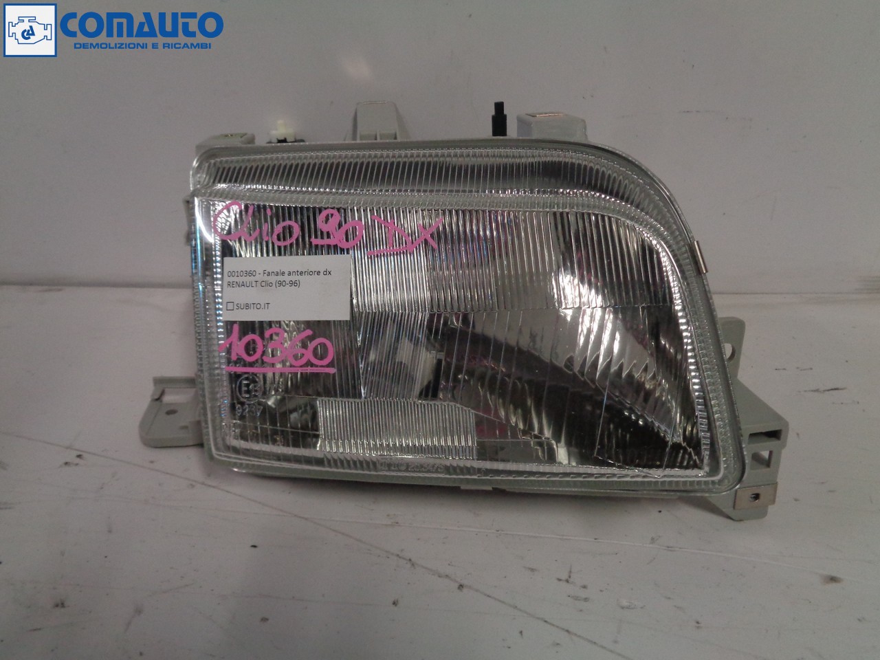 Faro ant dx RENAULT CLIO