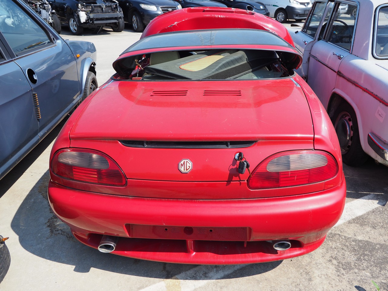 Auto d'epoca MG MGF