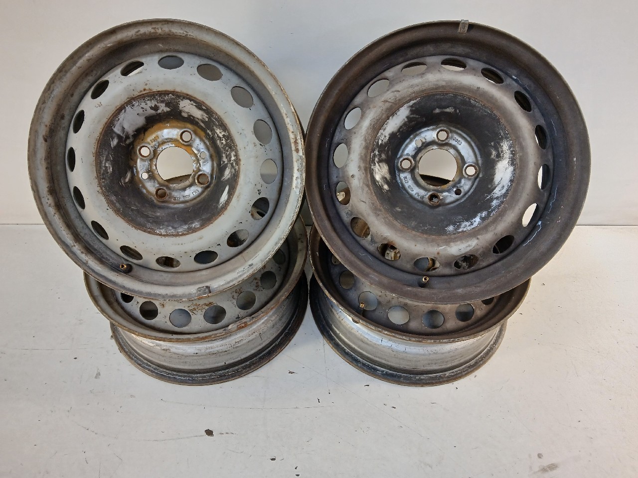 Kit cerchi in ferro FIAT PUNTO
