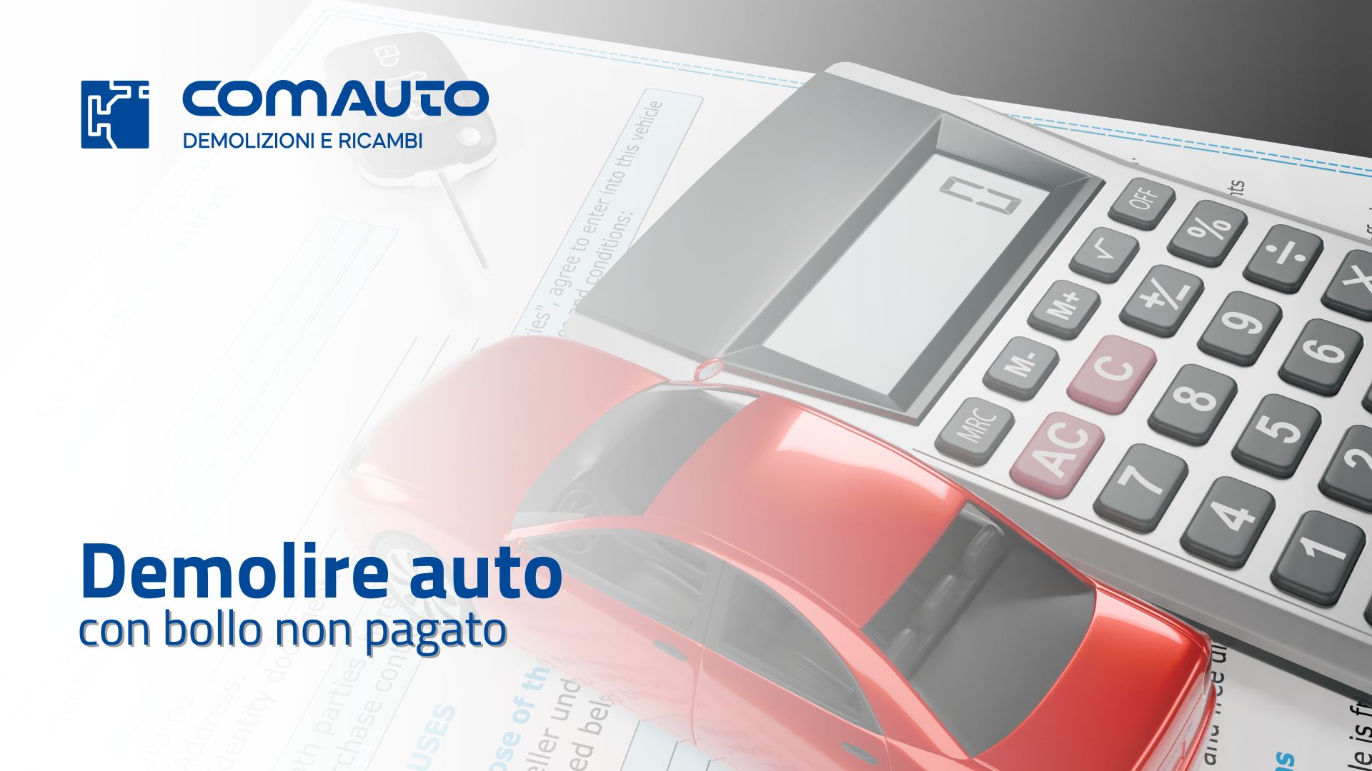 demolire auto bollo non pagato