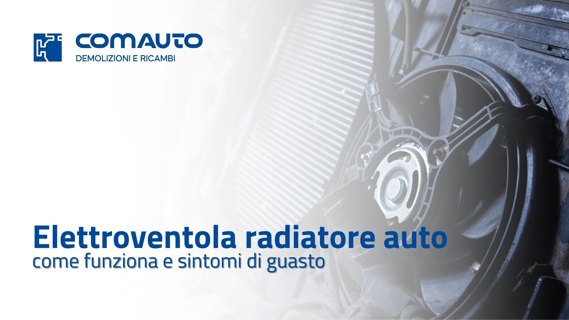 elettroventola radiatore auto